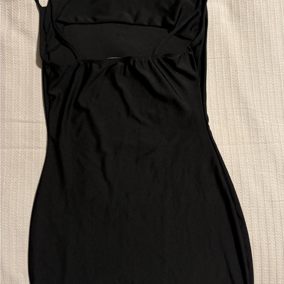 Super Sexy MRT 1030 Black Dress w/Slit - Picture 5 of 7
